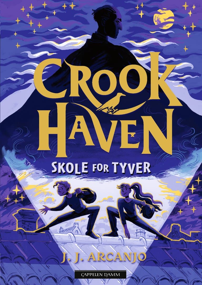 Omslag Crookhaven skole for tyver av J. J. Arcanjo (Ebok)