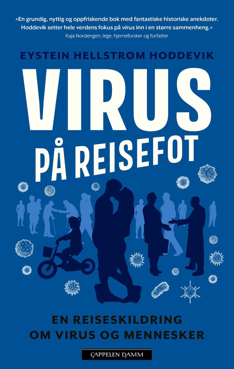 Omslag Virus på reisefot av Eystein Hellstrøm Hoddevik (Heftet)