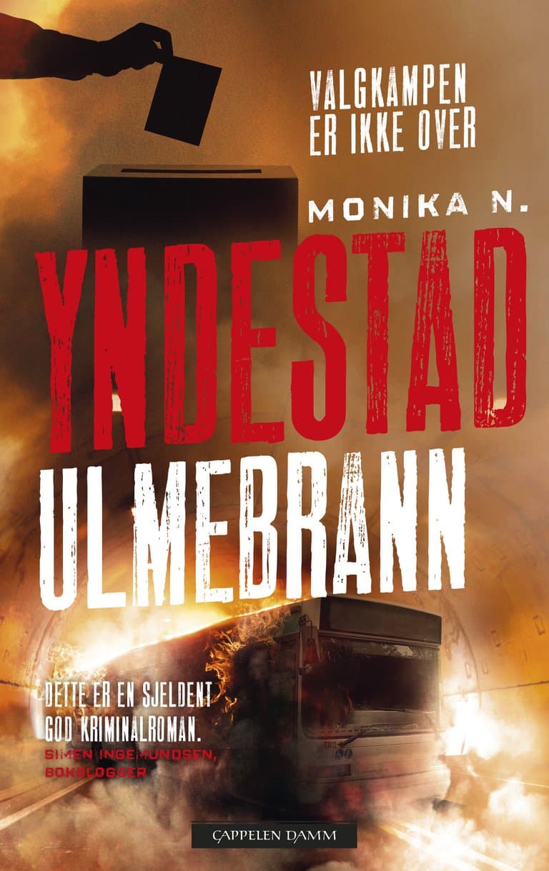 Omslag Ulmebrann av Monika N. Yndestad (Ebok)