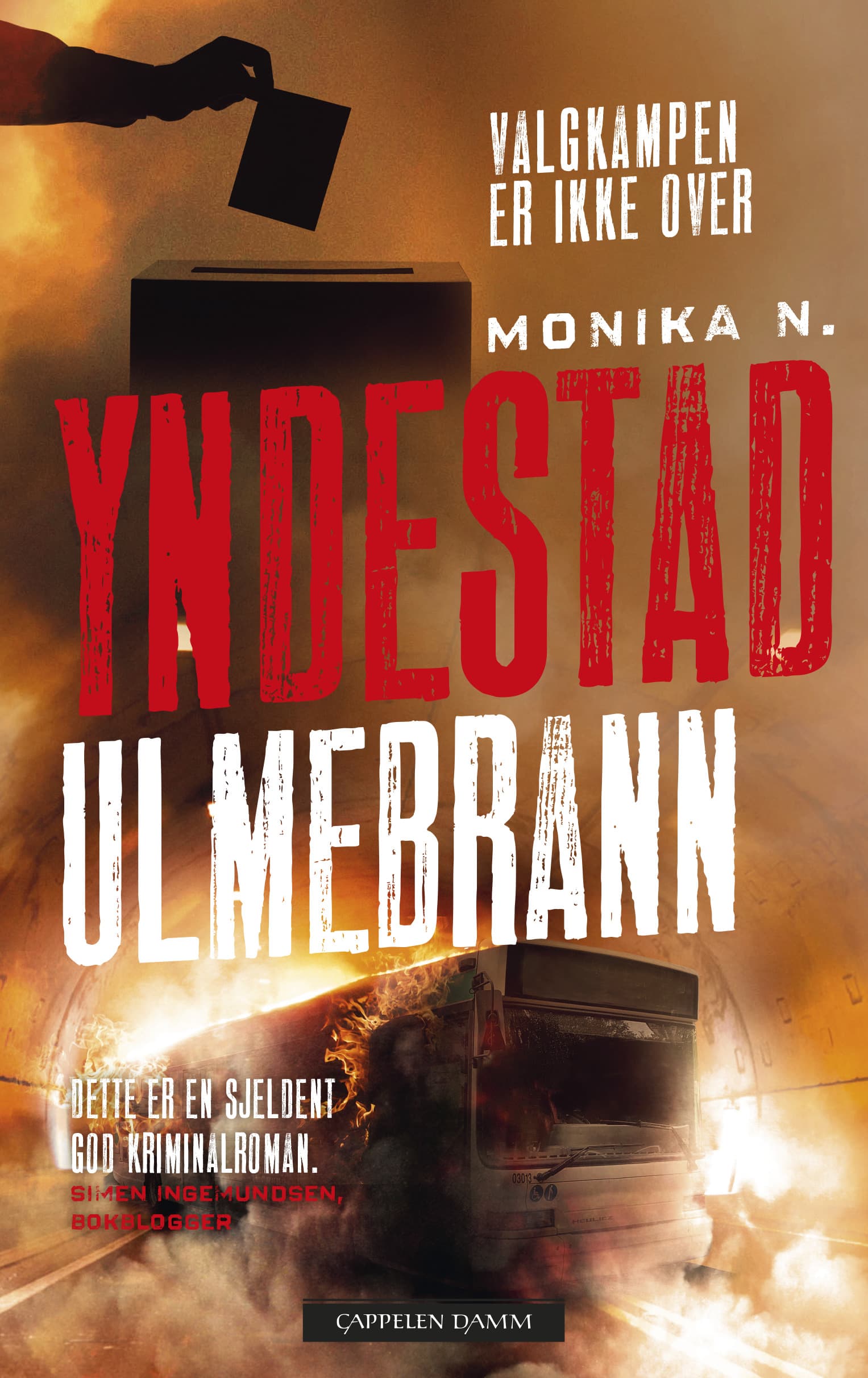 Omslag Ulmebrann av Monika N. Yndestad (Ebok)