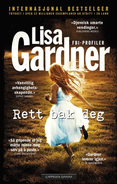 Omslag av "Rett bak deg"