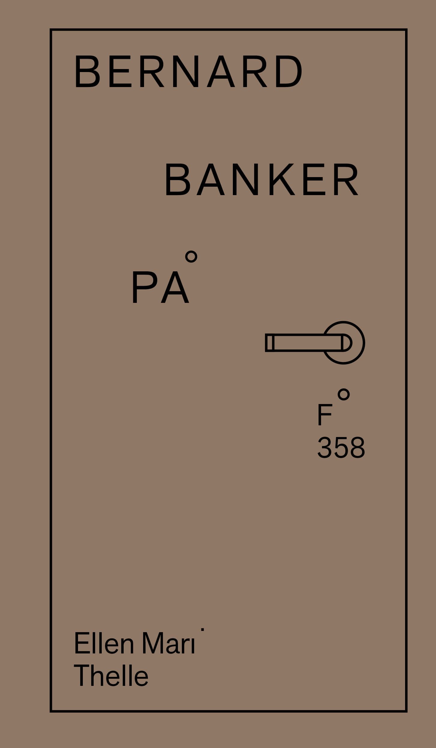 Omslag Bernard banker på av Ellen Mari Thelle (Ebok)