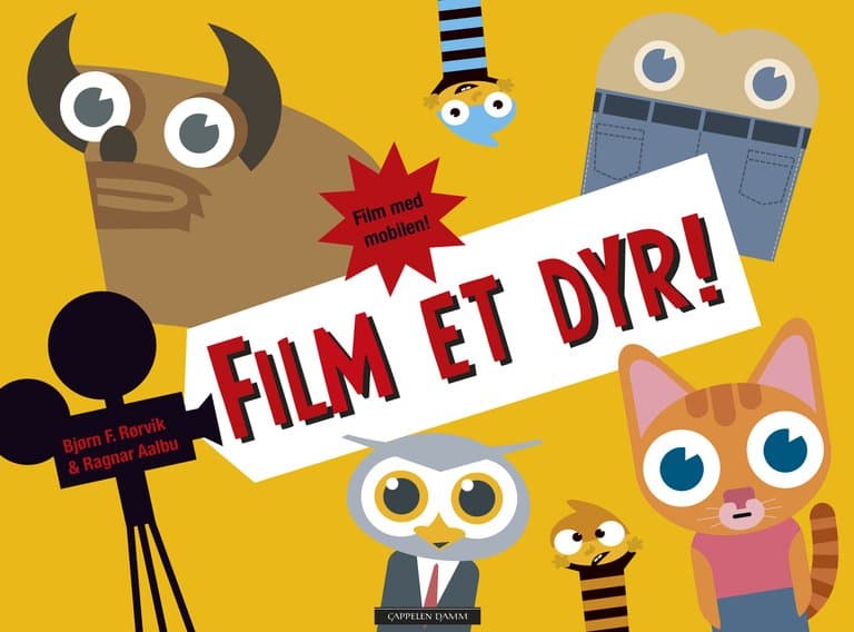 Omslag Film et dyr av Bjørn F. Rørvik (Eske)