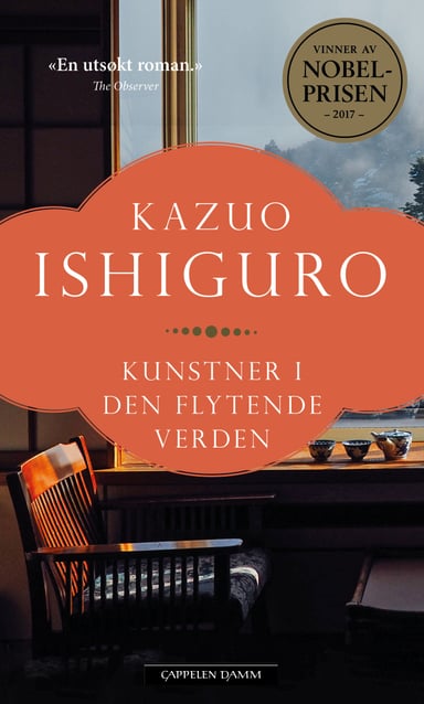 Omslag av "Kunstner i den flytende verden"
