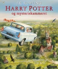 Omslag av "Harry Potter og Mysteriekammeret"