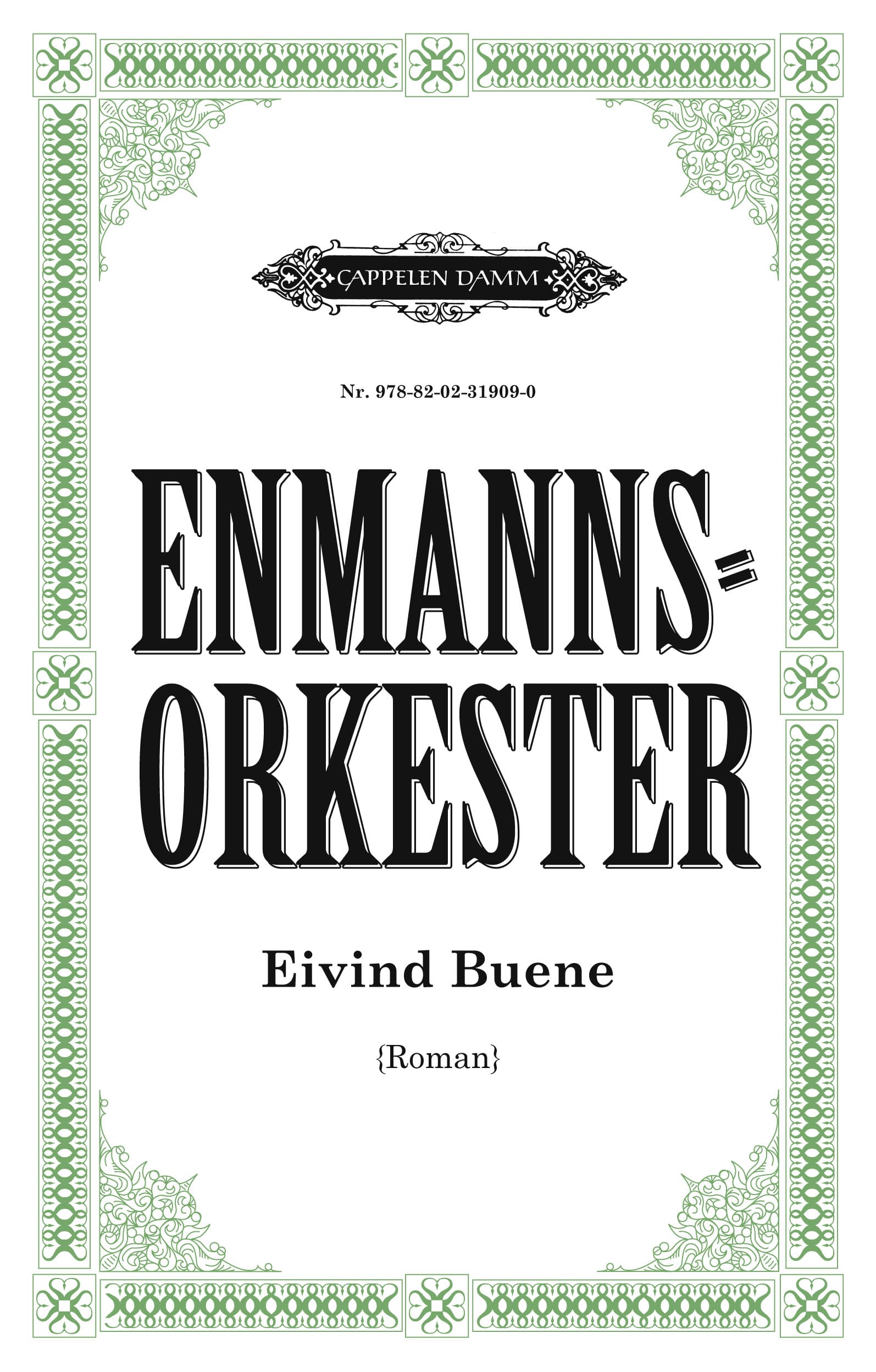 Omslag Enmannsorkester av Eivind Buene (Ebok)