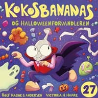 Omslag av "Kokosbananas og Halloweenforvandleren"