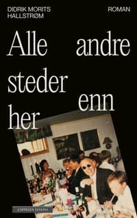 Omslag av "Alle andre steder enn her"