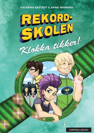 Omslag av "Rekordskolen 2: Klokka tikker"