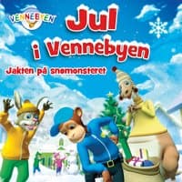 Omslag av "Jul i Vennebyen - Jakten på snømonsteret"