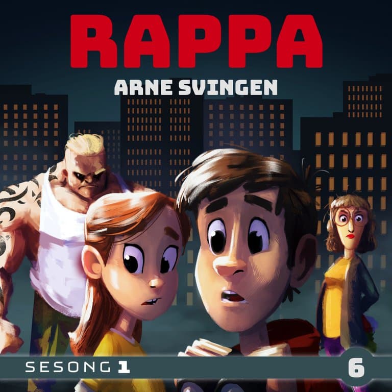 Omslag Rappa - Blanke kakefat og skitne planer av Arne Svingen (Lydbok)