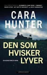 Omslag av "Den som hvisker lyver"