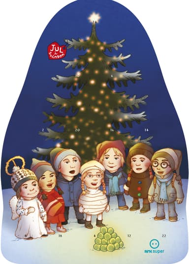 Omslag av "Jul i Svingen - julekalender 2017"