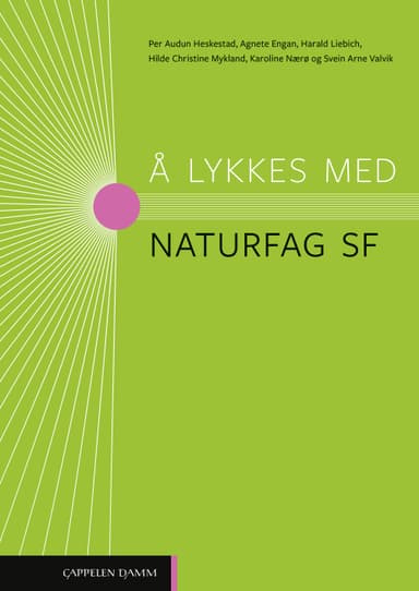 Omslag av "Å lykkes med naturfag SF (2023)"