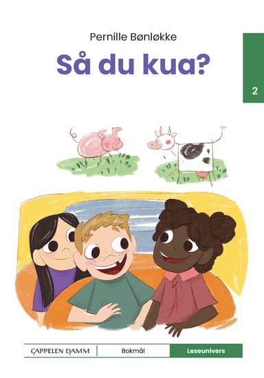 Omslag av "Leseunivers 2: Så du kua?"
