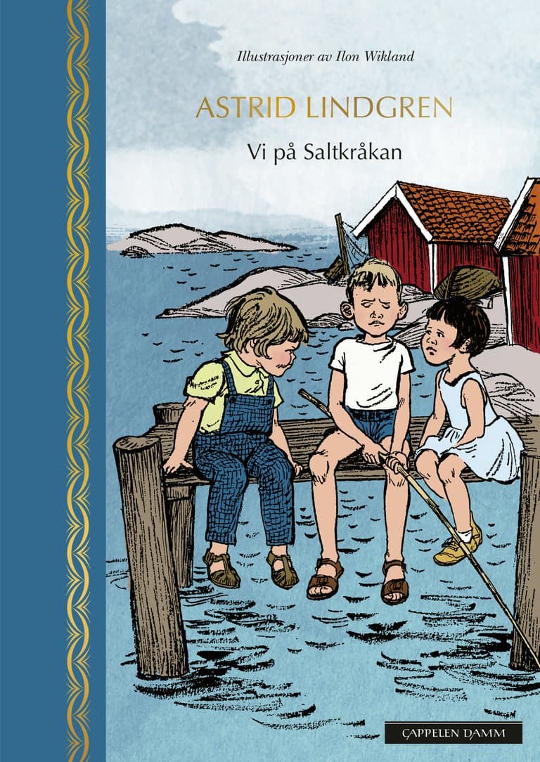 Omslag Vi på Saltkråkan av Astrid Lindgren (Innbundet)