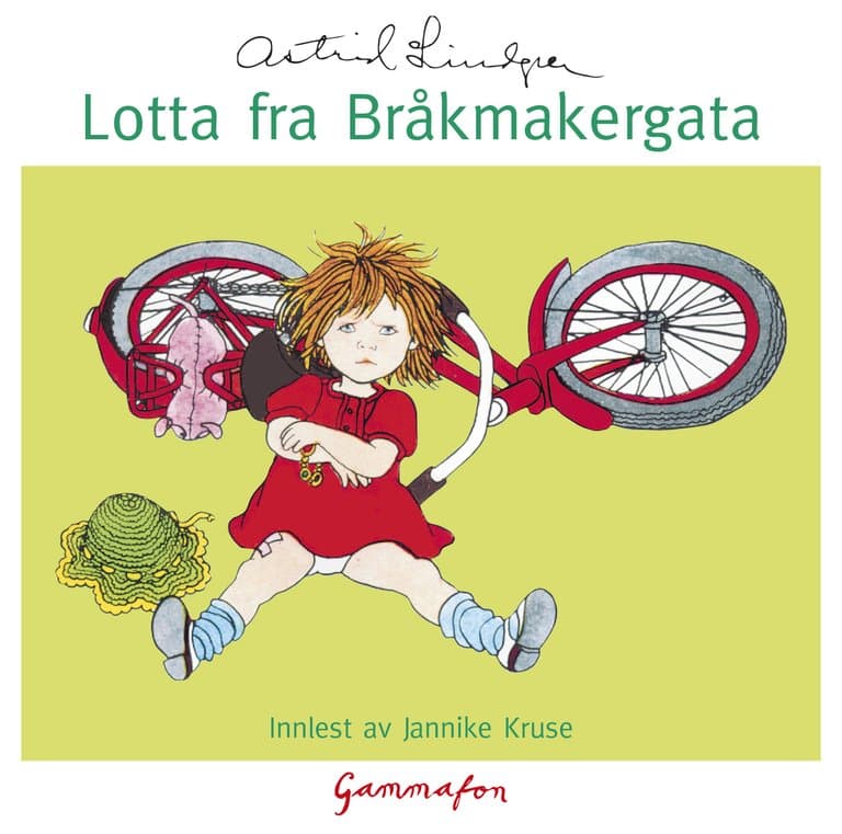 Omslag Lotta fra Bråkmakergata av Astrid Lindgren (CD)