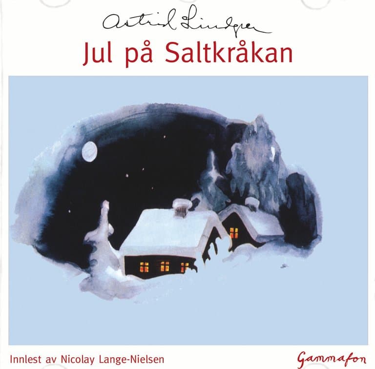 Omslag Jul på Saltkråkan av Astrid Lindgren (CD)