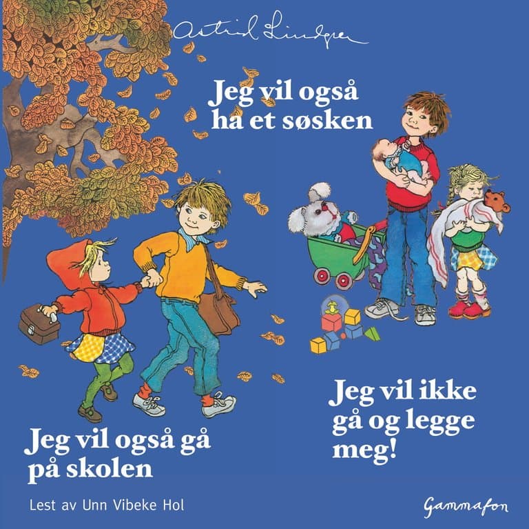 Omslag Jeg vil også ... av Astrid Lindgren (Lydbok)