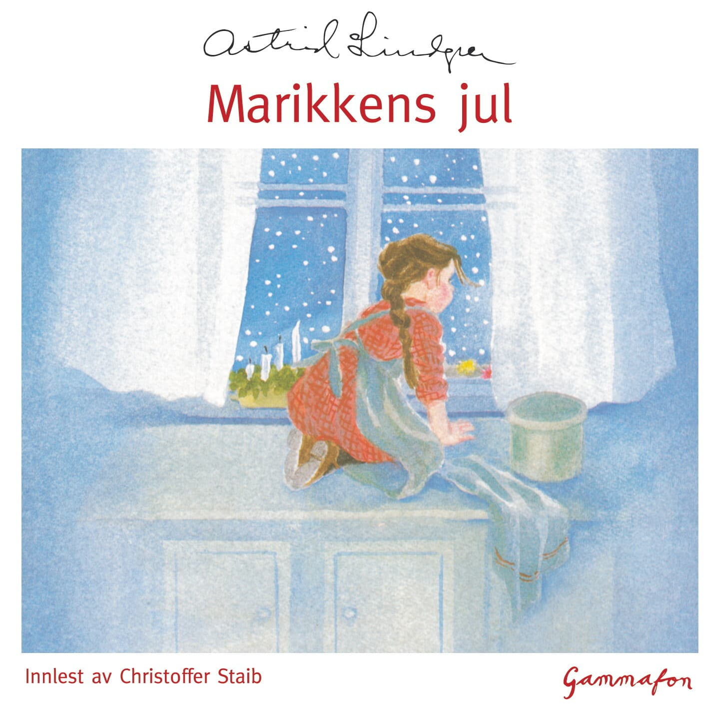 Omslag Marikkens jul av Astrid Lindgren (Lydbok)