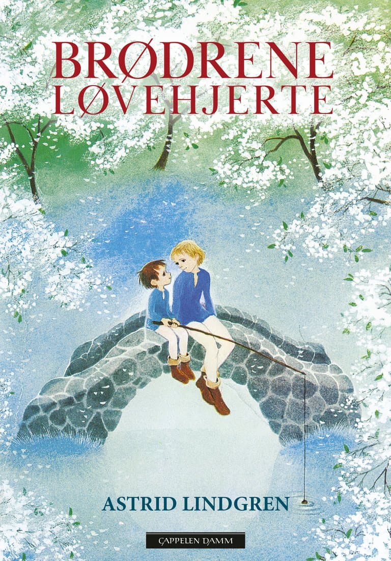 Omslag Brødrene Løvehjerte av Astrid Lindgren (Innbundet)