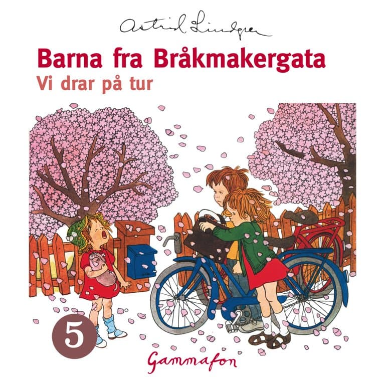 Omslag Vi drar på tur av Astrid Lindgren (Lydbok)