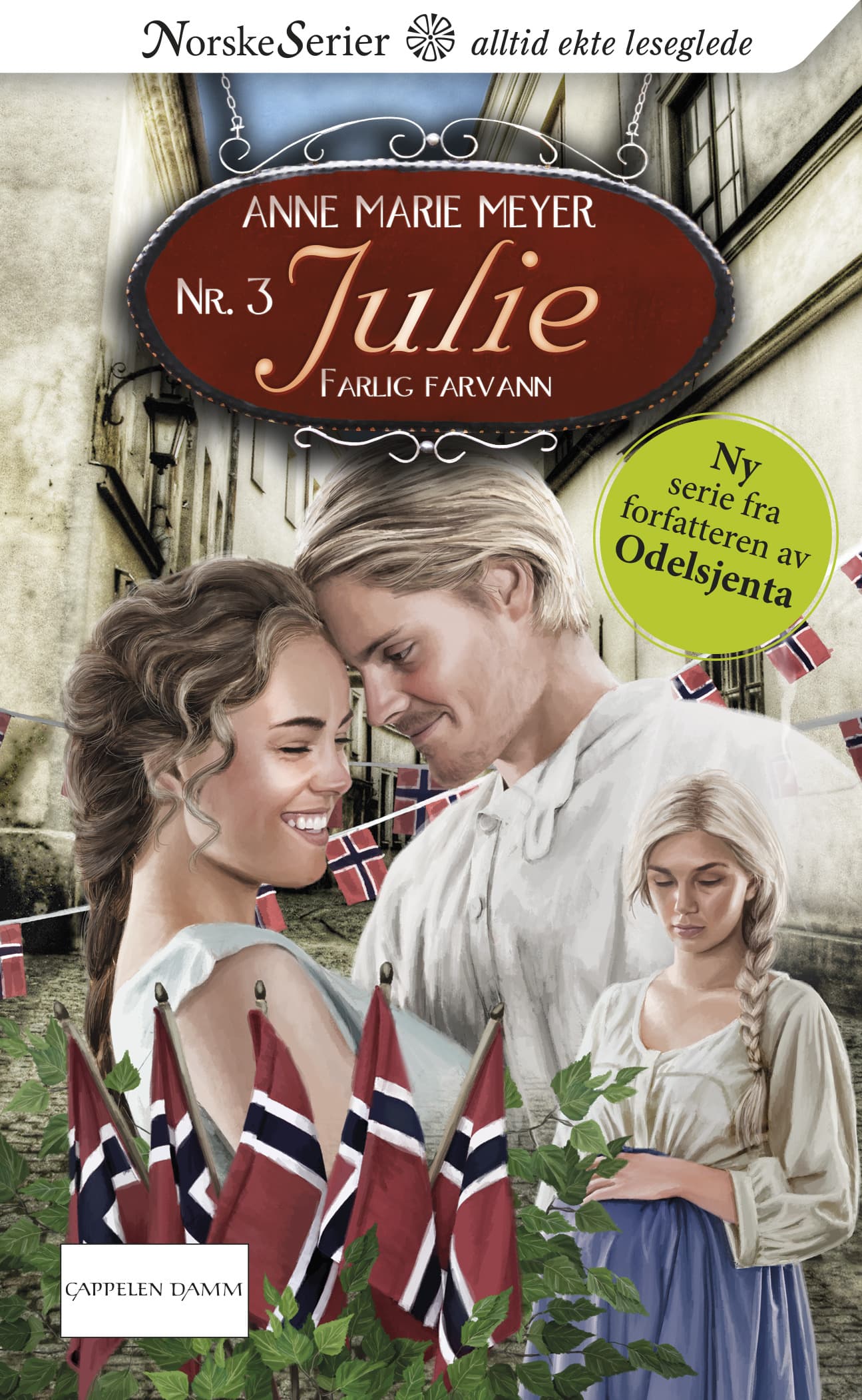 Omslag Farlig farvann av Anne Marie Løvlie Meyer (Ebok)