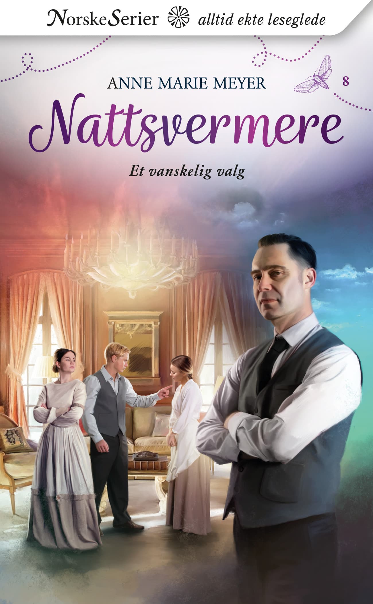 Omslag Et vanskelig valg av Anne Marie Meyer (Heftet)