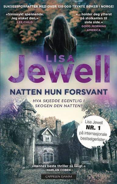Omslag av "Natten hun forsvant"