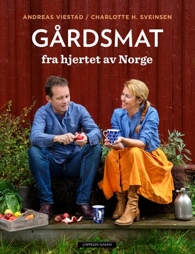 Omslag av "Gårdsmat fra hjertet av Norge"