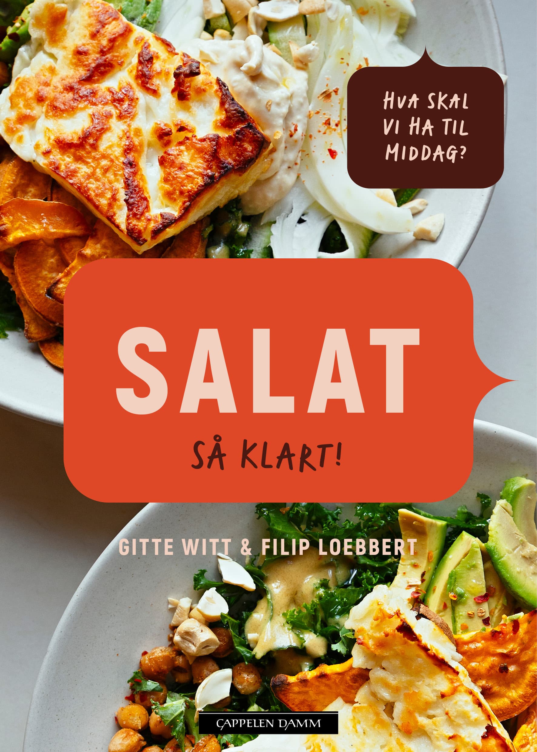 Omslag Salat av Gitte Witt og Filip Loebbert (Innbundet)