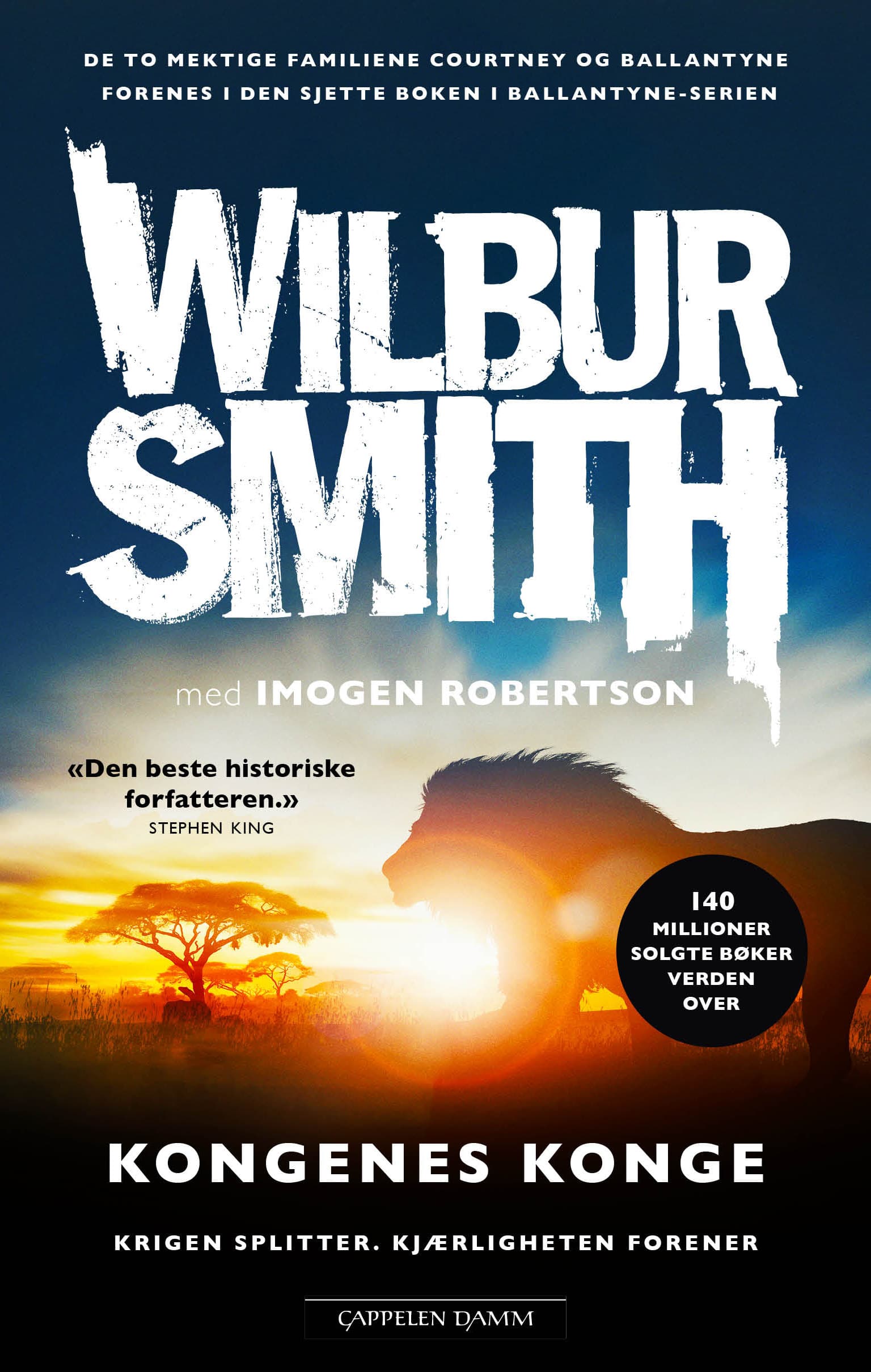 Omslag Kongenes konge av Wilbur Smith (Innbundet)