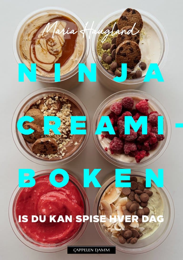 Omslag Ninja Creami-boken av Maria Haugland (Innbundet)
