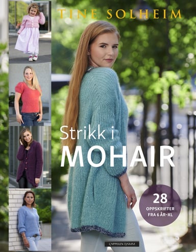 Omslag av "Strikk i mohair"