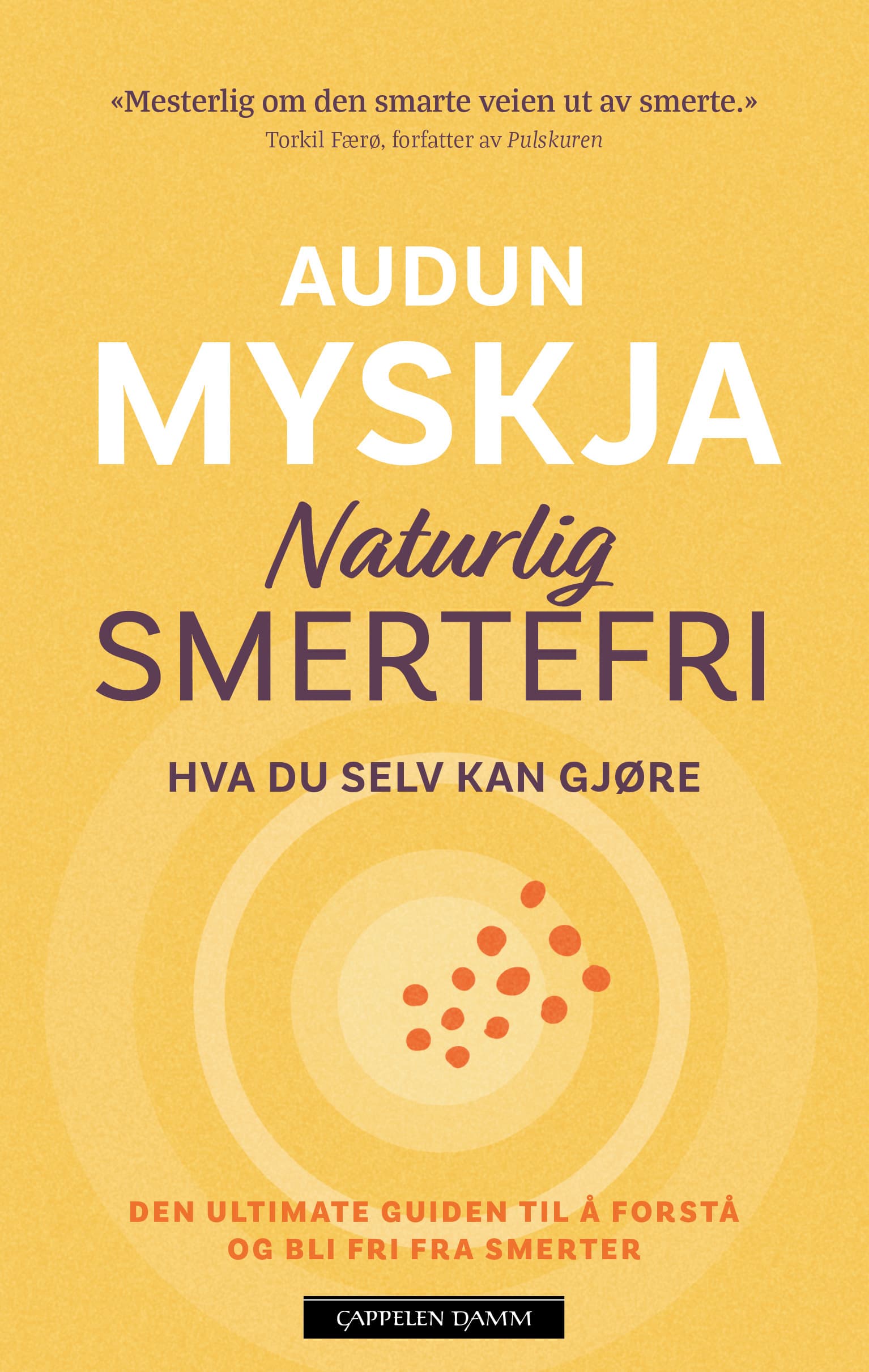 Omslag Naturlig smertefri av Audun Myskja (Heftet)