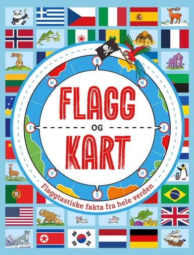 Omslag av "Flagg og kart"