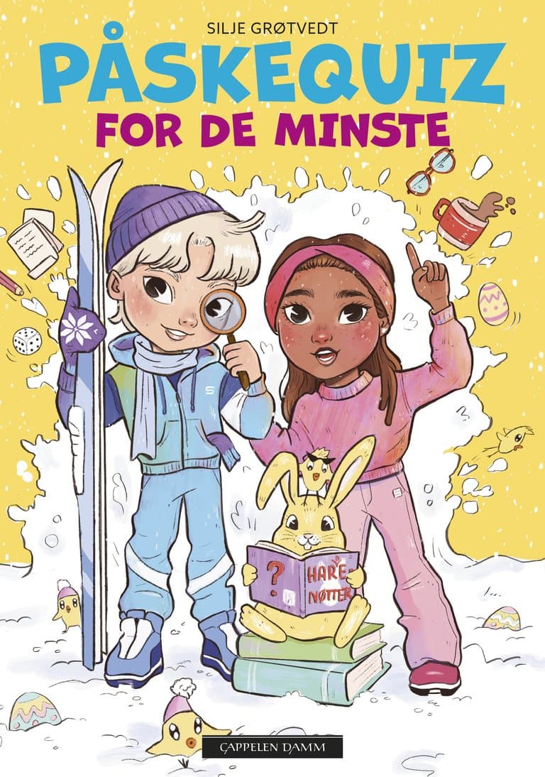 Omslag Påskequiz for de minste av Silje Grøtvedt (Innbundet)
