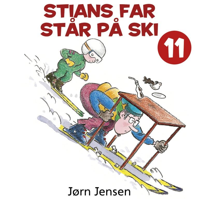 Omslag Stians far står på ski av Jørn Jensen (Lydbok)