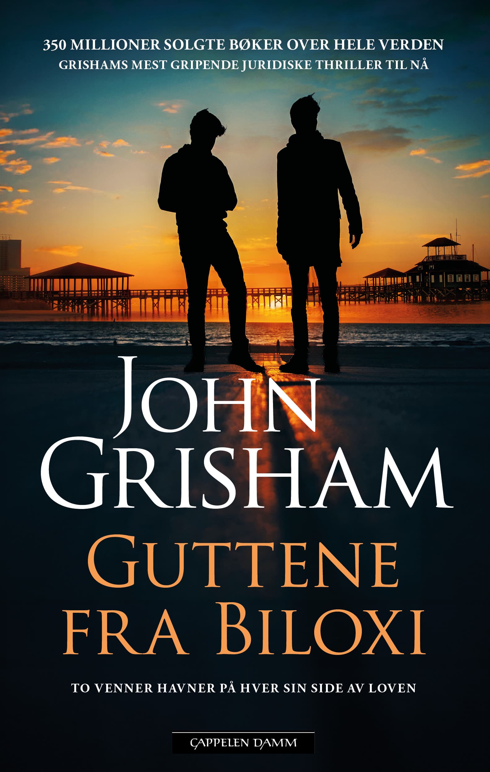 Omslag Guttene fra Biloxi av John Grisham (Innbundet)