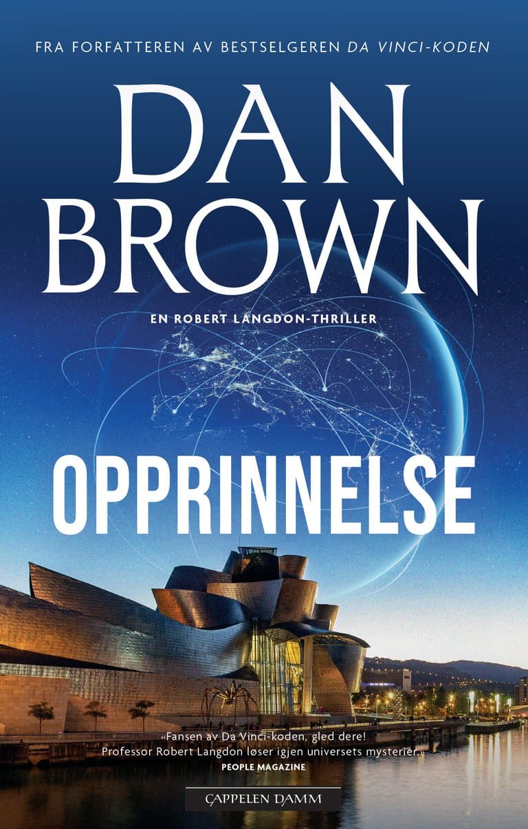 Omslag Opprinnelse av Dan Brown (Ebok)