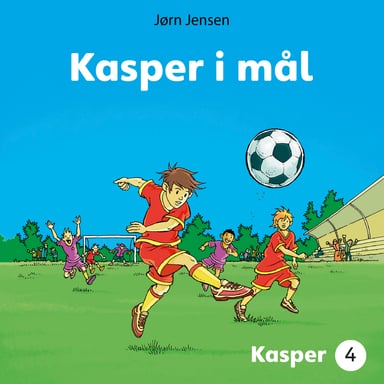 Omslag av "Kasper i mål"