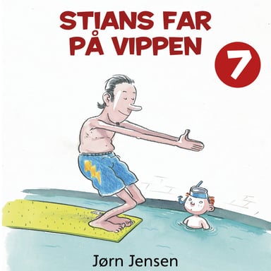 Omslag av "Stians far på vippen"
