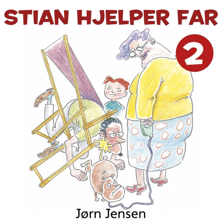 Omslag Stian hjelper far av Jørn Jensen (Lydbok)