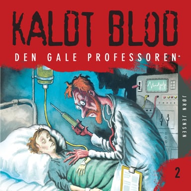 Omslag av "Kaldt blod 2 - Den gale professoren"