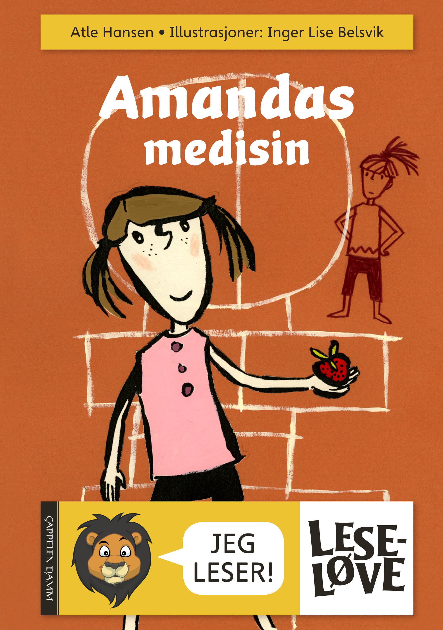 Omslag Leseløve - Amandas medisin av Atle Hansen (Ebok)