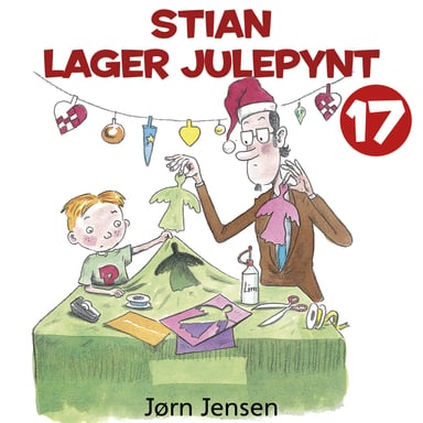 Omslag av "Stian lager julepynt"