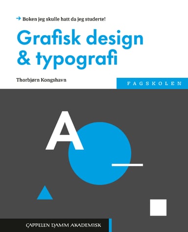 Omslag av "Grafisk design og typografi"