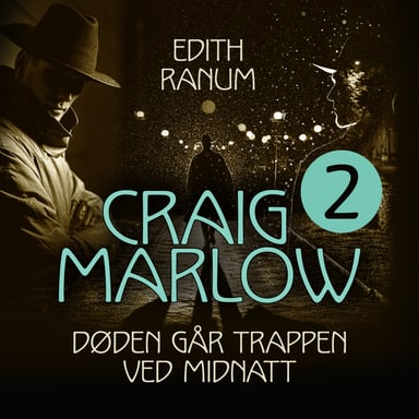 Omslag av "Døden går trappen ved midnatt"