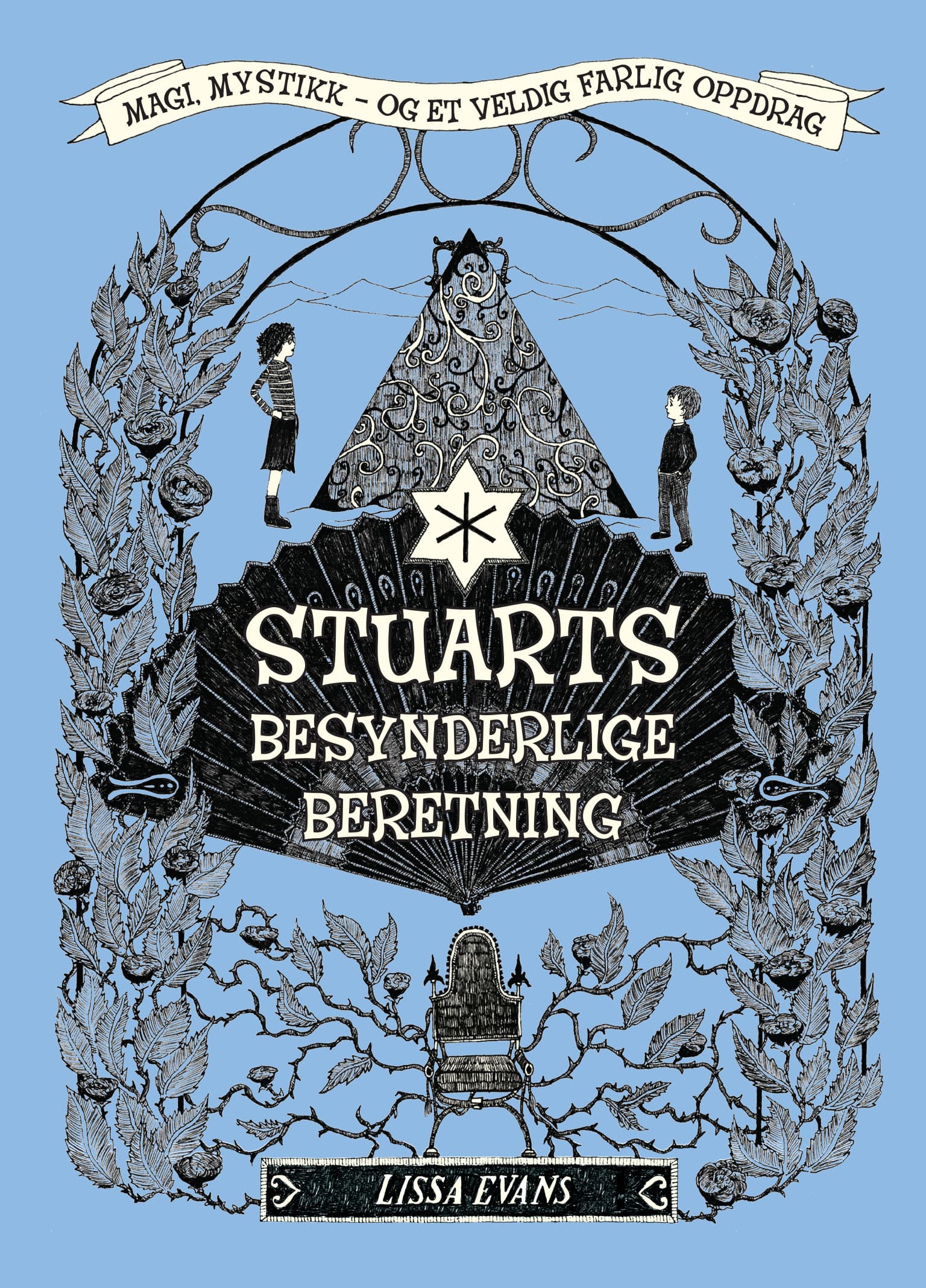 Omslag Stuarts besynderlige beretning av Lissa Evans (Innbundet)