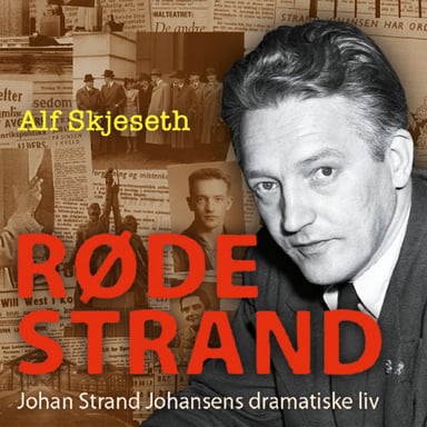 Omslag av "Røde Strand"